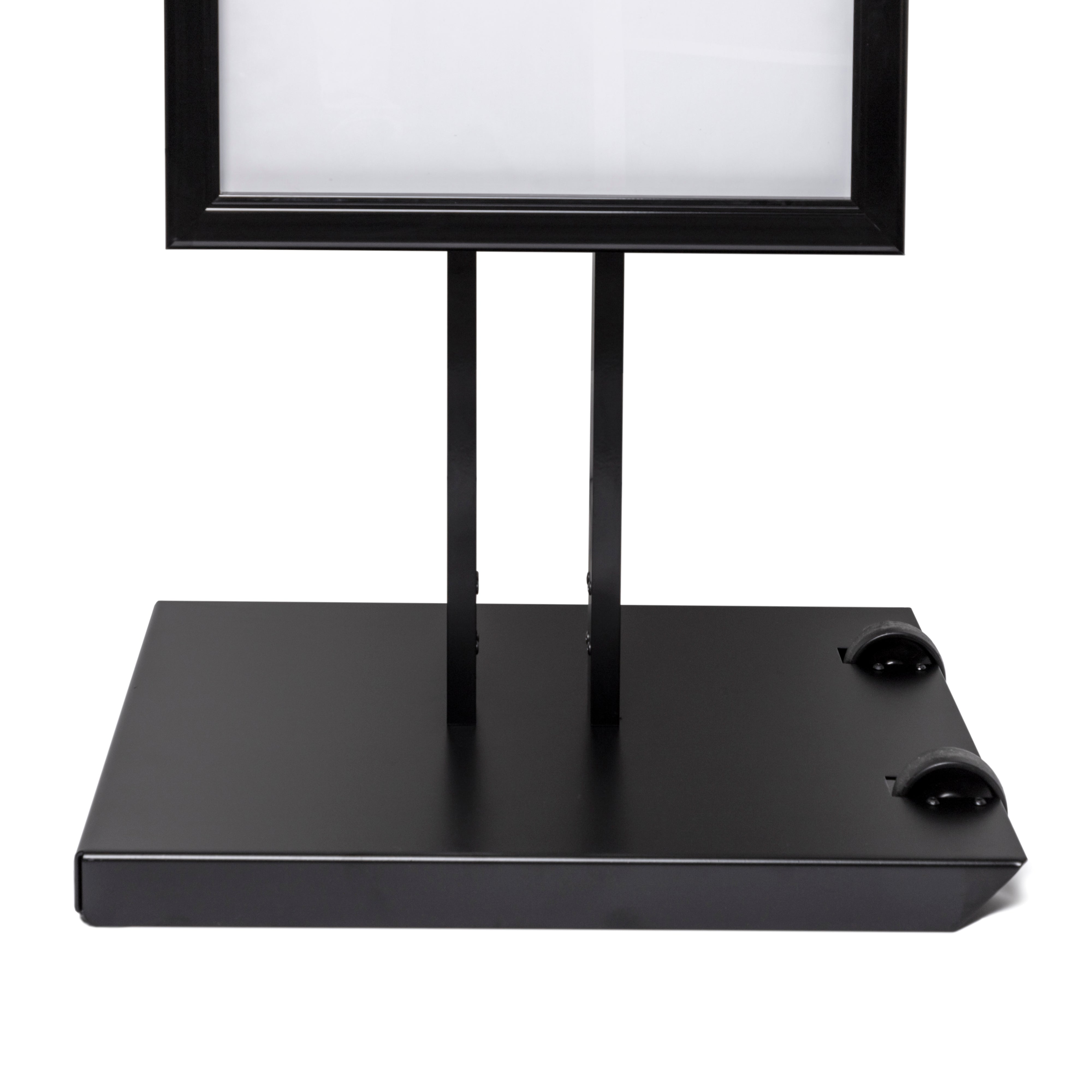 Outdoor Menü Display 8 x A4 Papier, Schwarz - Craft On Table