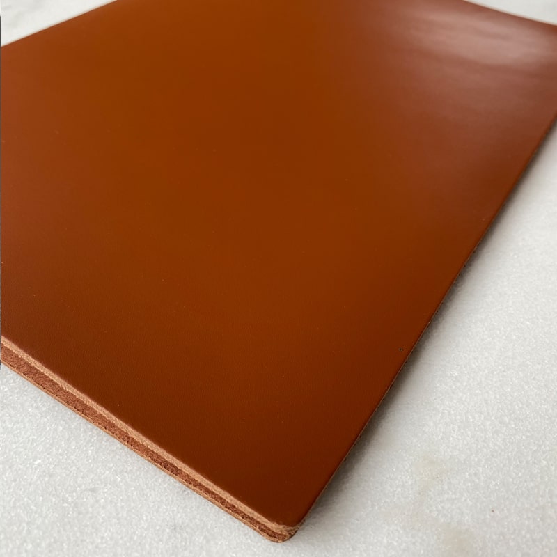 'Chestnut Coated' Speisekarten aus Leder - Craft On Table