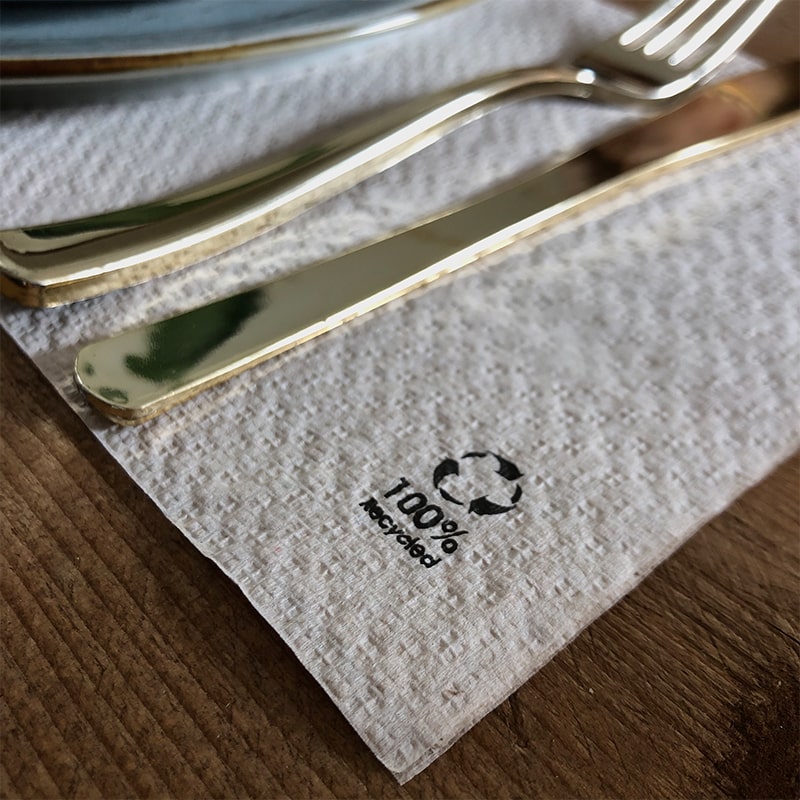 Muster ECO-Serviette-33x33cm-1 Schicht - Craft On Table