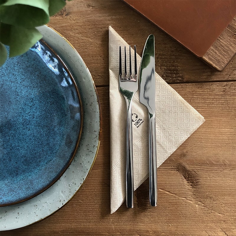 Muster ECO-Serviette-33x33cm-2 Schichten - Craft On Table
