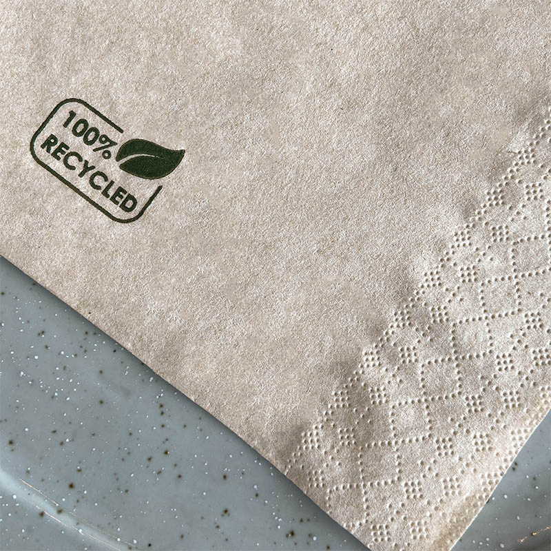 Muster einer ECO-Serviette-33x33cm-2 Schichten - Craft On Table