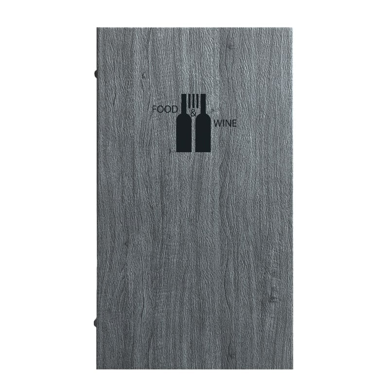 Menükarte-Hardcover-Acero-A4 Schmal - Craft On Table