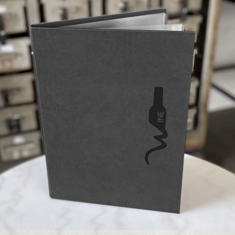 Muster eines Hardcovers A4 in Lederoptik - Craft On Table