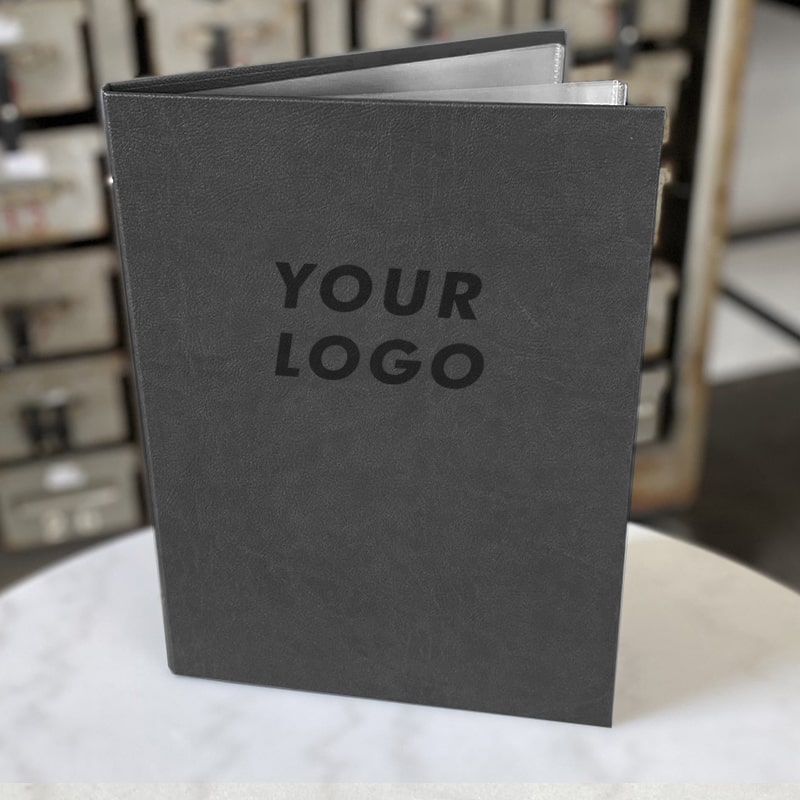 Muster eines Hardcovers A4 in Lederoptik - Craft On Table