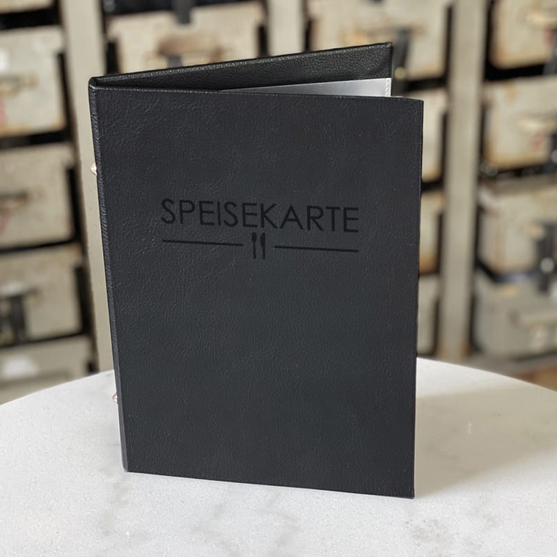 Muster Hardcover DIN A5 in Lederoptik - Craft On Table