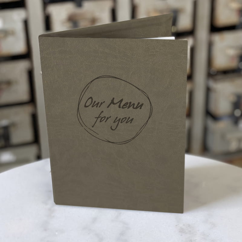 Muster Hardcover DIN A5 in Lederoptik - Craft On Table
