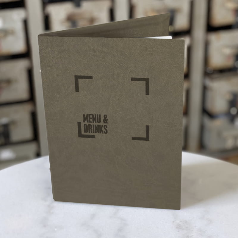 Muster Hardcover DIN A5 in Lederoptik - Craft On Table