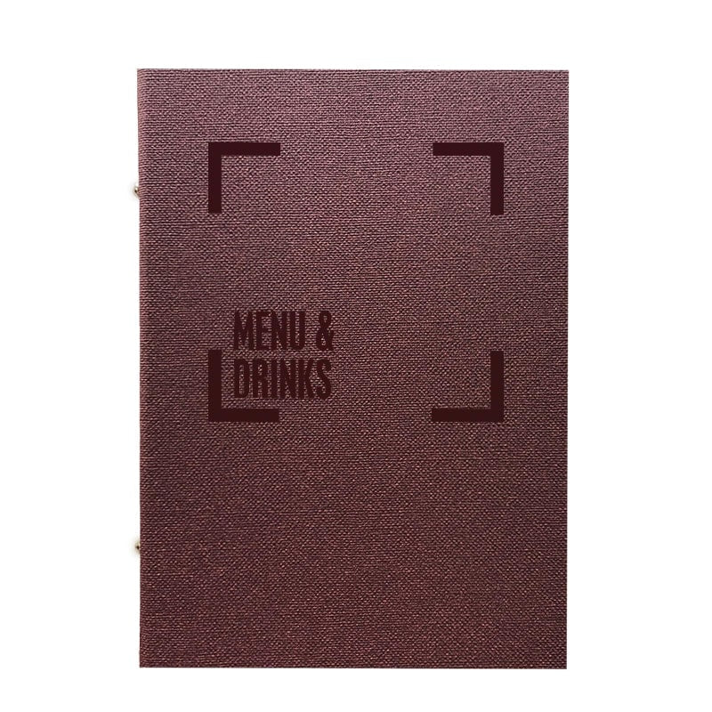 Menükarte-Hardcover-Yuta-A5 - Craft On Table