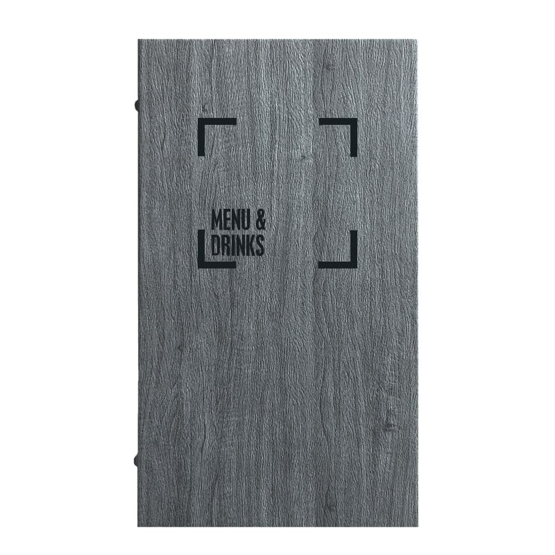Menükarte-Hardcover-Acero-A4 Schmal - Craft On Table