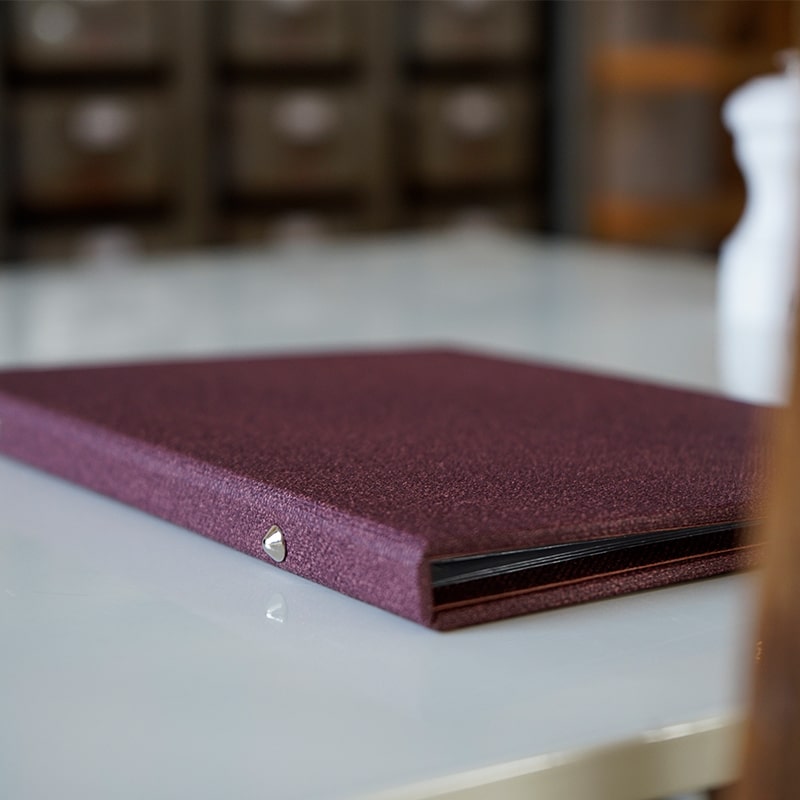 Muster des Hardcover-Yuta-A5 - Craft On Table