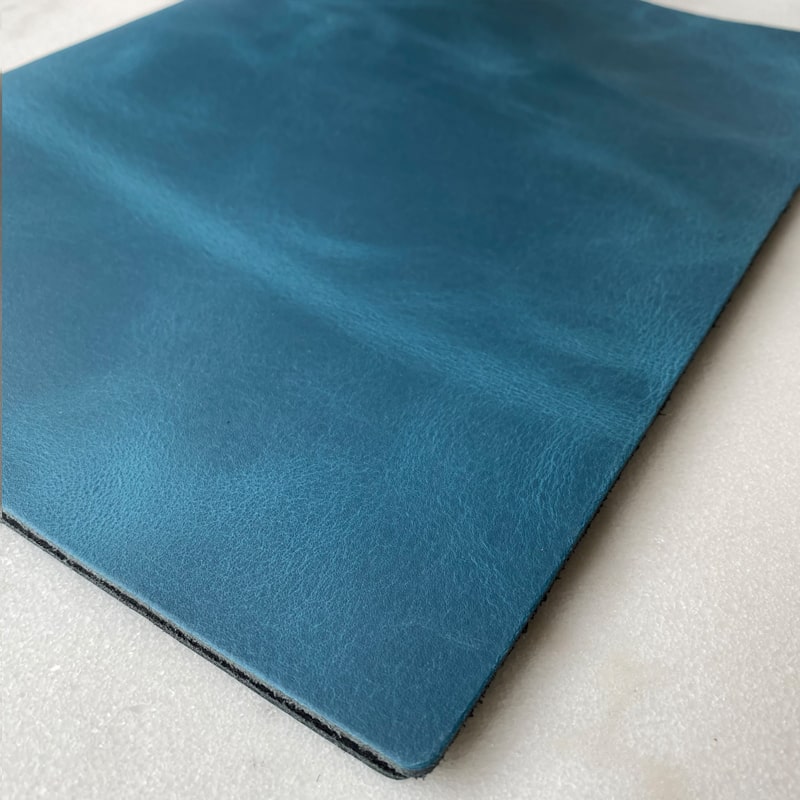 Petrol Pull Up Leder Speisekarte - Craft On Table