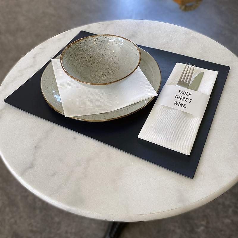 Tischsets aus Leder - Craft On Table