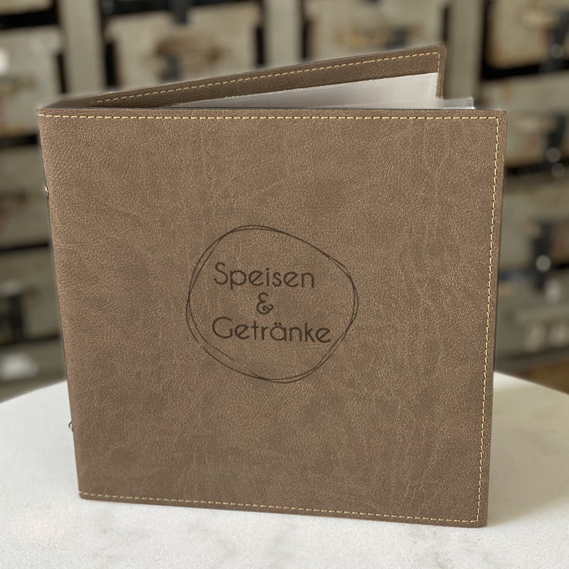 Softcover quadratisch - Craft On Table