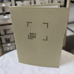 Muster Softcover DIN A4 Leder/Jute-Look - Craft On Table