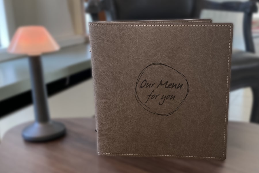Menukaarten Soft Cover