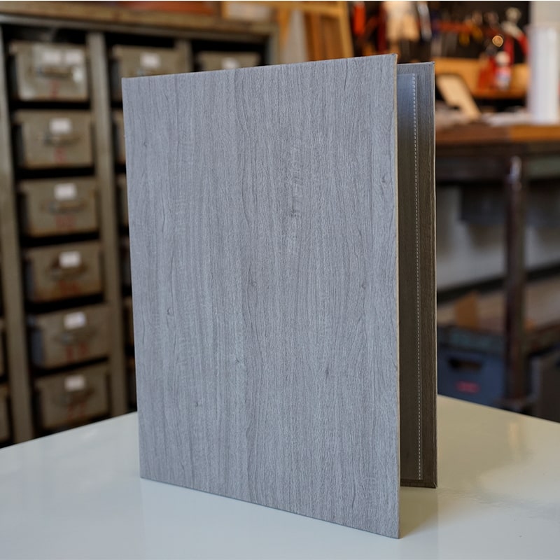 Sample van Menukaart-Splitpen-Acero-A4 - Craft On Table
