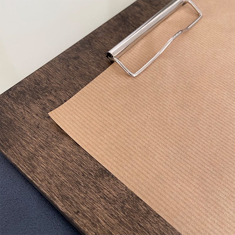 Kraft papier formaat DIN A4 - Craft On Table