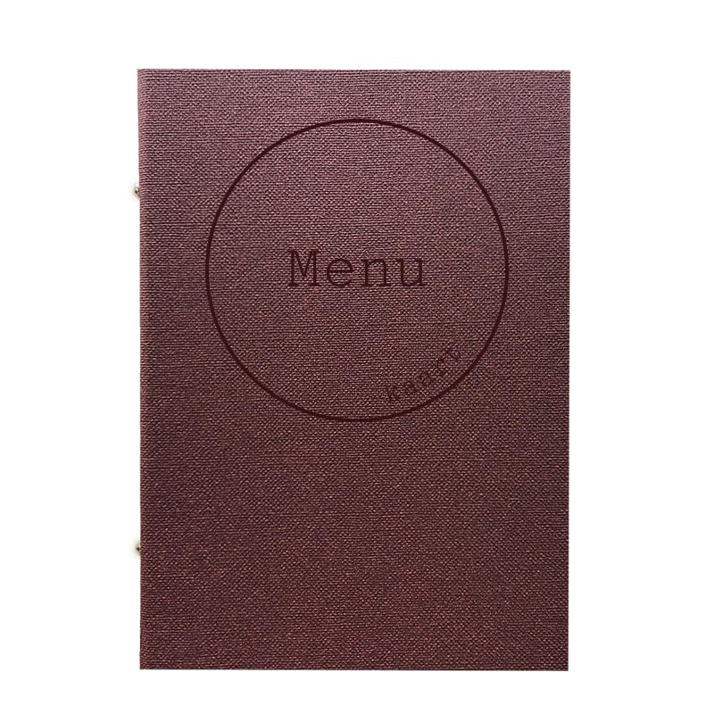 Menukaart-Hardcover-Yuta-A5 - Craft On Table