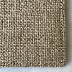 Sample Soft Cover A4 leder/jute-look - Craft On Table